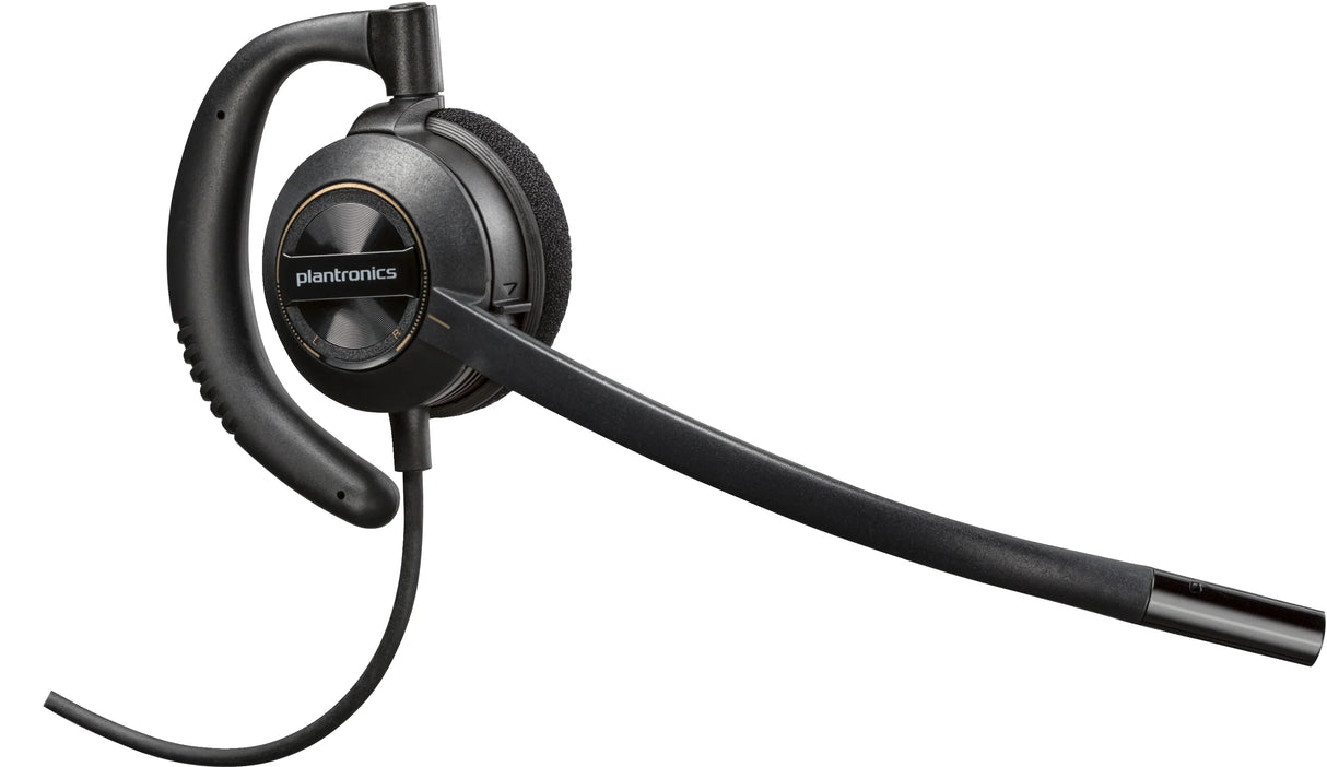 POLY EncorePro 540 – Wired (USB-A) / Stereo / Office/Call Center – Head-band Headset