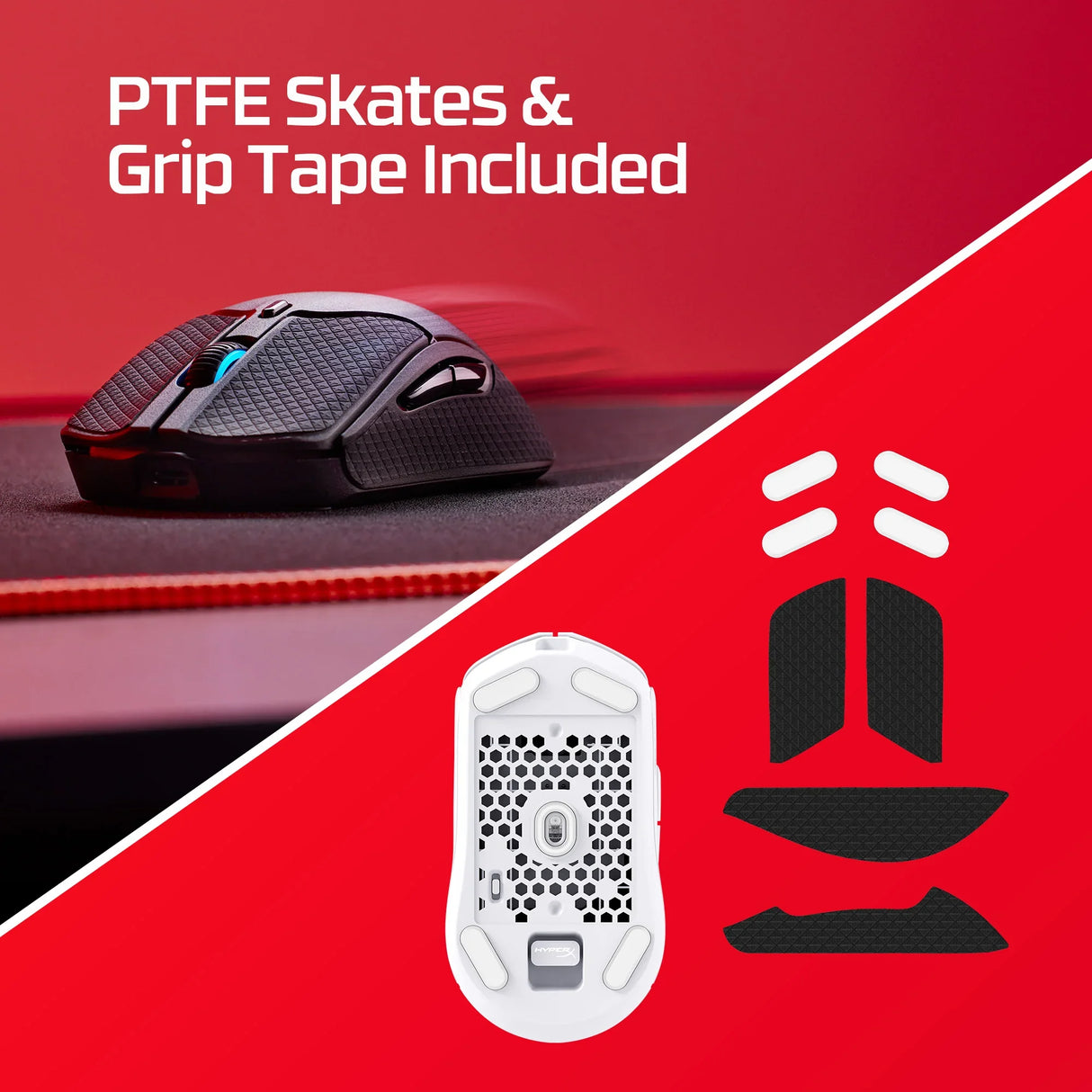 HYPERX Pulsefire Haste 2 – Wireless (Bluetooth + 2.4GHz) / 26000 DPI / Lightweight – Gaming Wireless Mouse