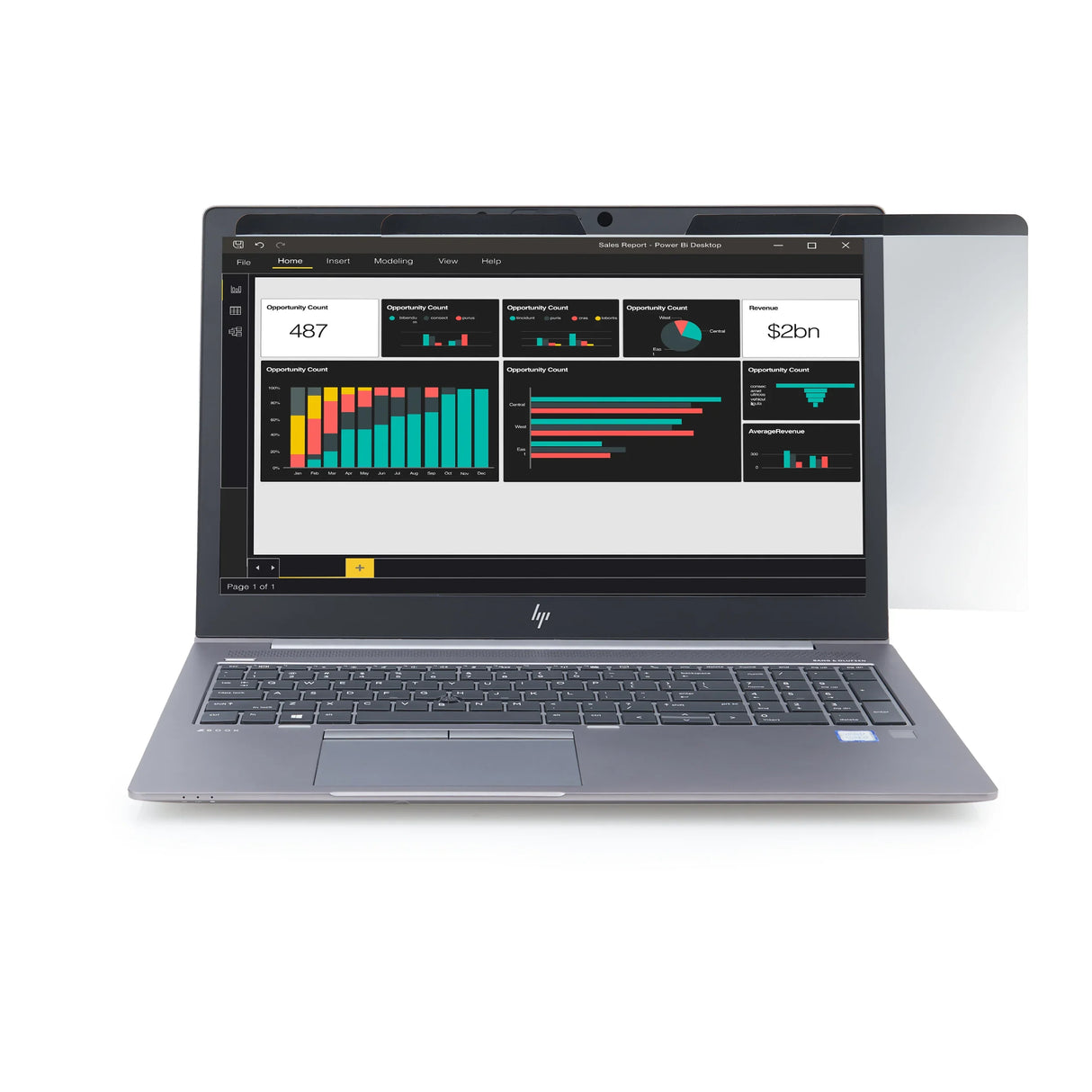 STARTECH PRIVSCNLT15 – 15.6" / 16:9 / 2-Way Privacy – Laptop Magnetic Blue Light Reduction Privacy Filter