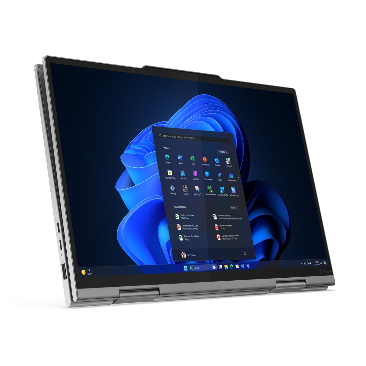 LENOVO ThinkPad X1 2-in-1 Gen 10 Laptop – Intel Core Ultra 7 258V / 32GB LPDDR5x / 512GB SSD / Intel Arc Graphics 140V – Sustainable Business Laptop