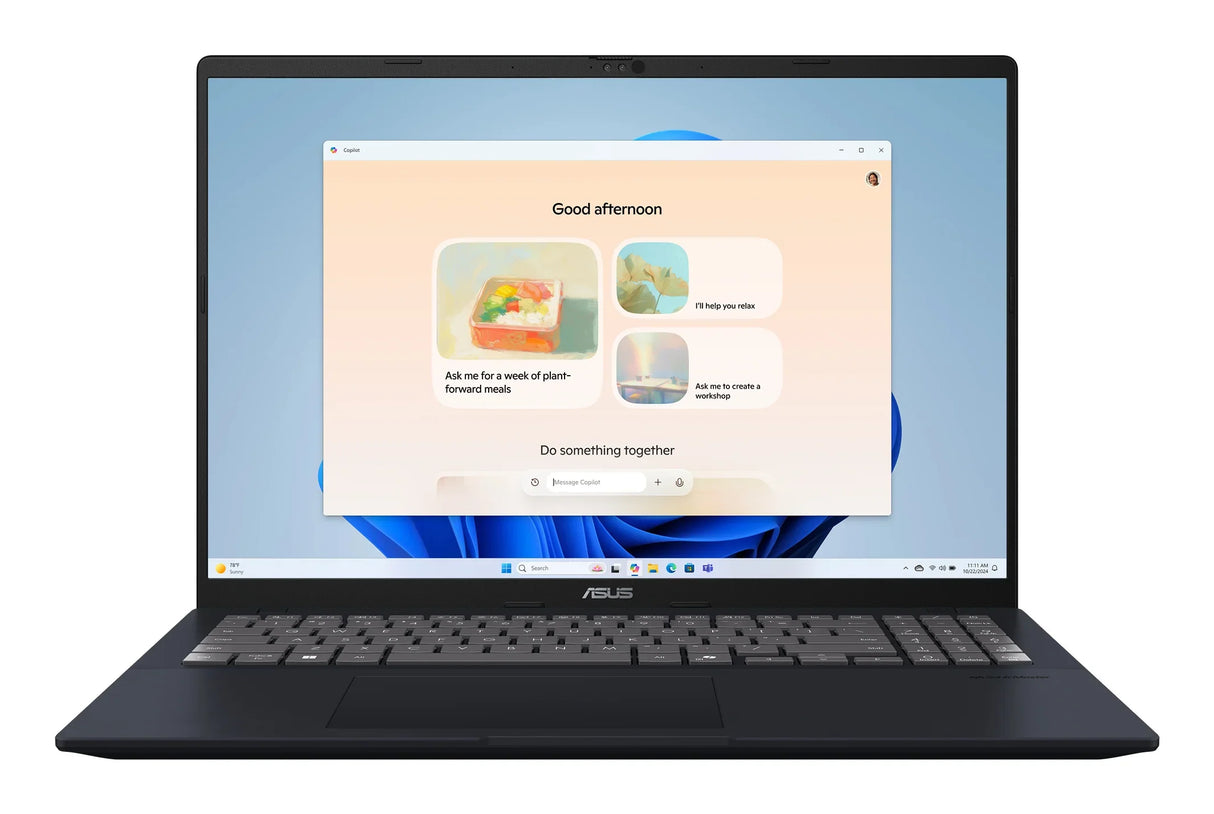 ASUS X1607CA-MB110W Laptop – Intel Core Ultra 5 225H / 16GB DDR5 / 512GB SSD / Intel Arc 130T – Sustainable Business Laptop