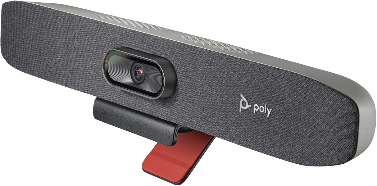 POLY Studio R30 – Full HD (1080p) / 120° Wide-Angle / 8-Mic Array – UC Conference Camera