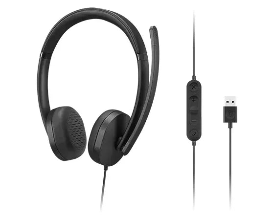 Lenovo 4XD1P83425 – Wired (USB-A) / Stereo / Office – Head-band Headset