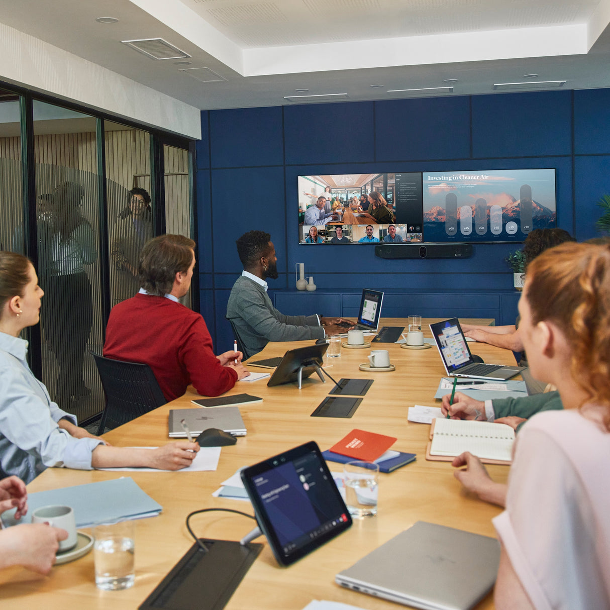 POLY Studio X72 All-In-One Video Conferencing System