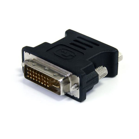 STARTECH DVI to VGA Cable Adapter - Black - M|F - DVI-I to VGA Converter Adapter (DVIVGAMFBK) STARTECH