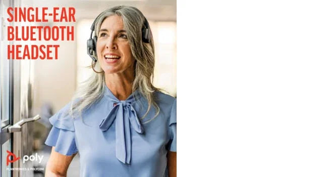 POLY VOYAGER 4310 – Bluetooth / Mono / Office UC – On-Ear Headset