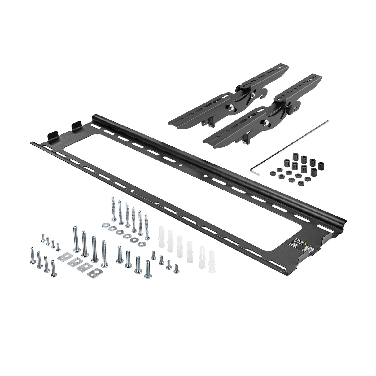 STARTECH Flat Screen TV Wall Mount - Tilting - Supports 32" to 75" TVs - Steel - VESA TV Mount - Monitor Wall Mount (FLATPNLWALL) (FLATPNLWALL)