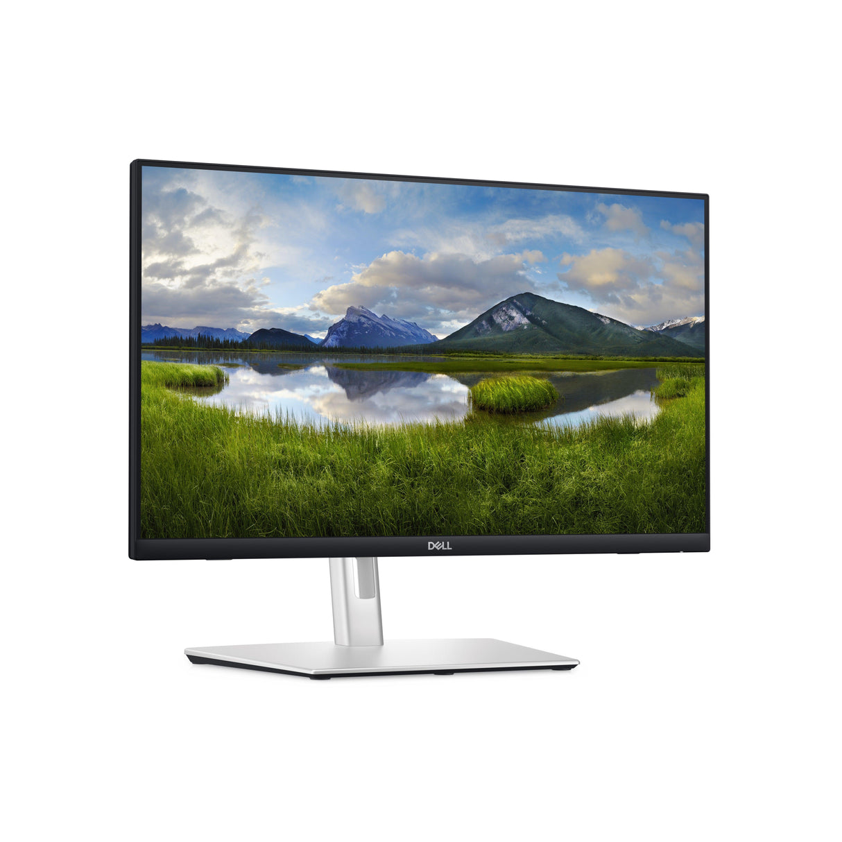 DELL P Series computer monitor (23.8") Full HD LCD Touchscreen Black, Silver