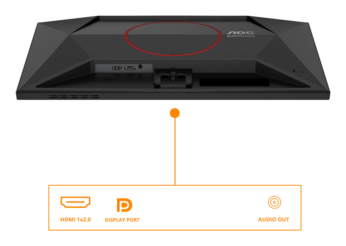 AOC 24G42E Monitor – 23.8" / Full HD / IPS / 180Hz – Gaming Monitor