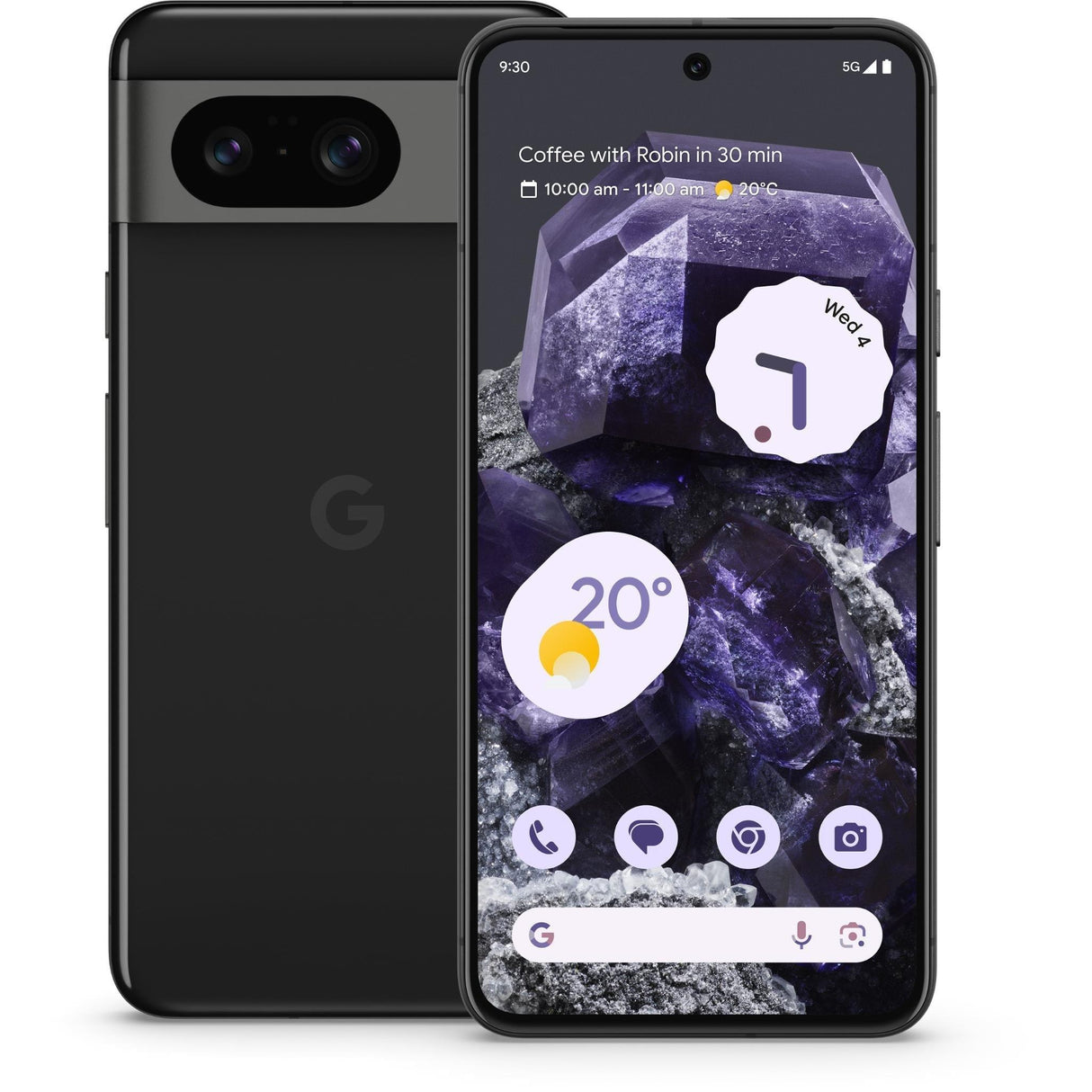 GOOGLE Pixel 8 6.2" | 5G | 128GB | Obsidian (GA04803-AU)