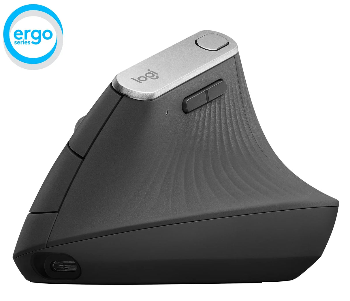 LOGITECH MX Vertical – Tri-mode / 4000 DPI / Ergonomic – Ergonomic Vertical Mouse