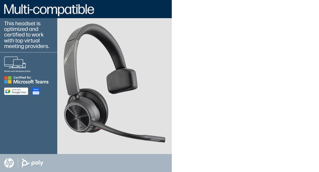 POLY Voyager 4310 BT700 Dongle Headset
