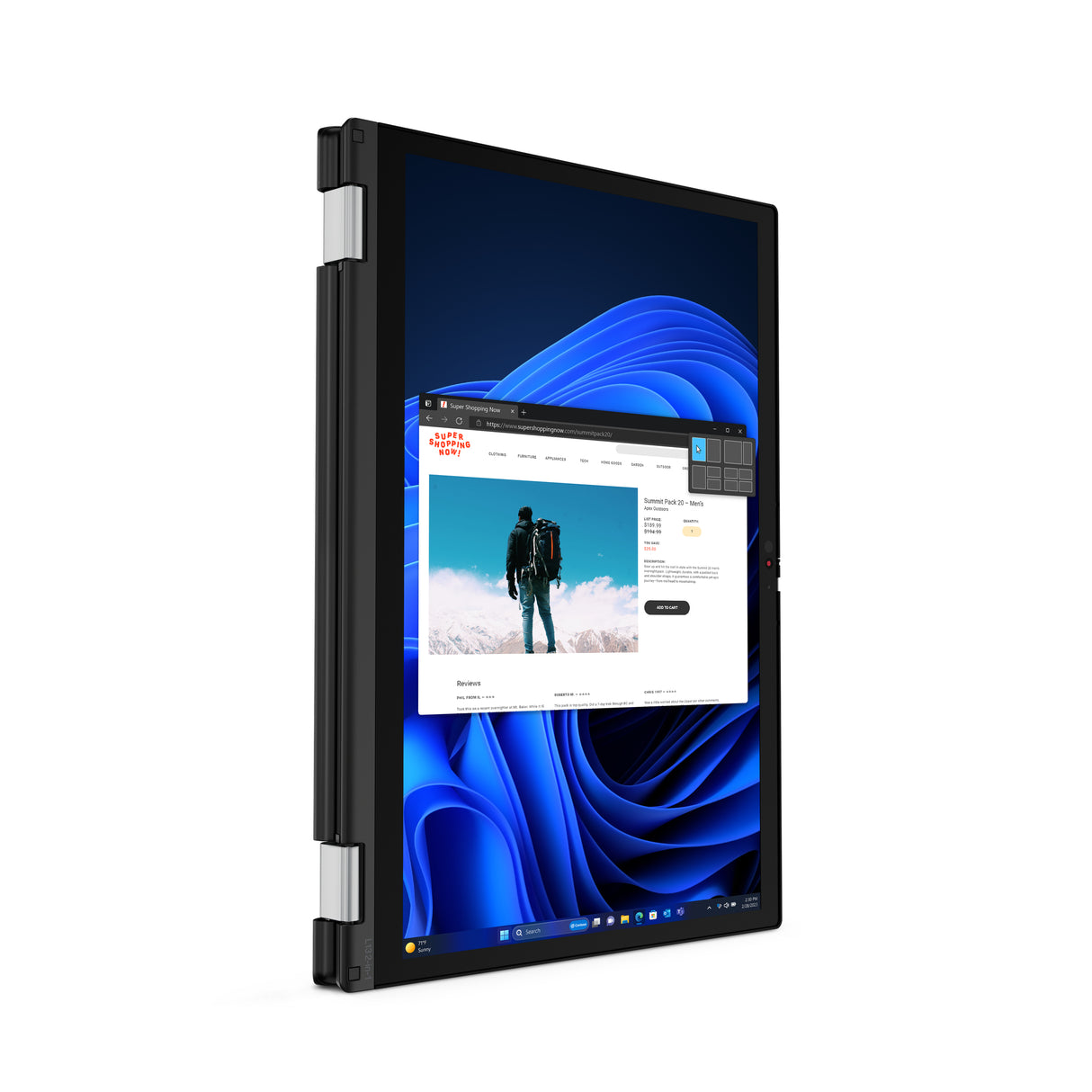 LENOVO ThinkPad L13 (2-in-1) Intel Core Ultra 5 (13.3") Touchscreen 32GB/512GB