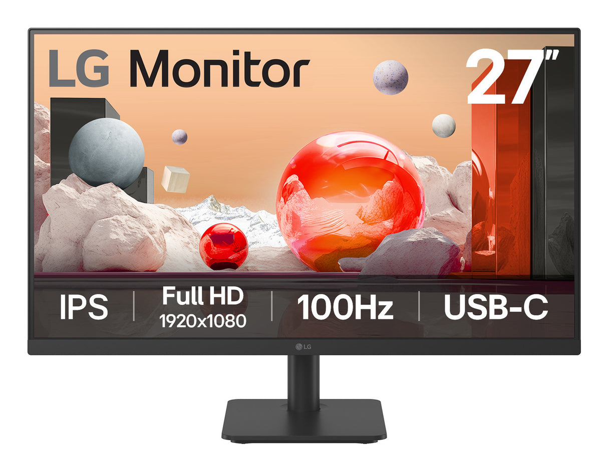 LG 27MS530B-B Monitor – 27" / Full HD / IPS / 100Hz – Business Monitor