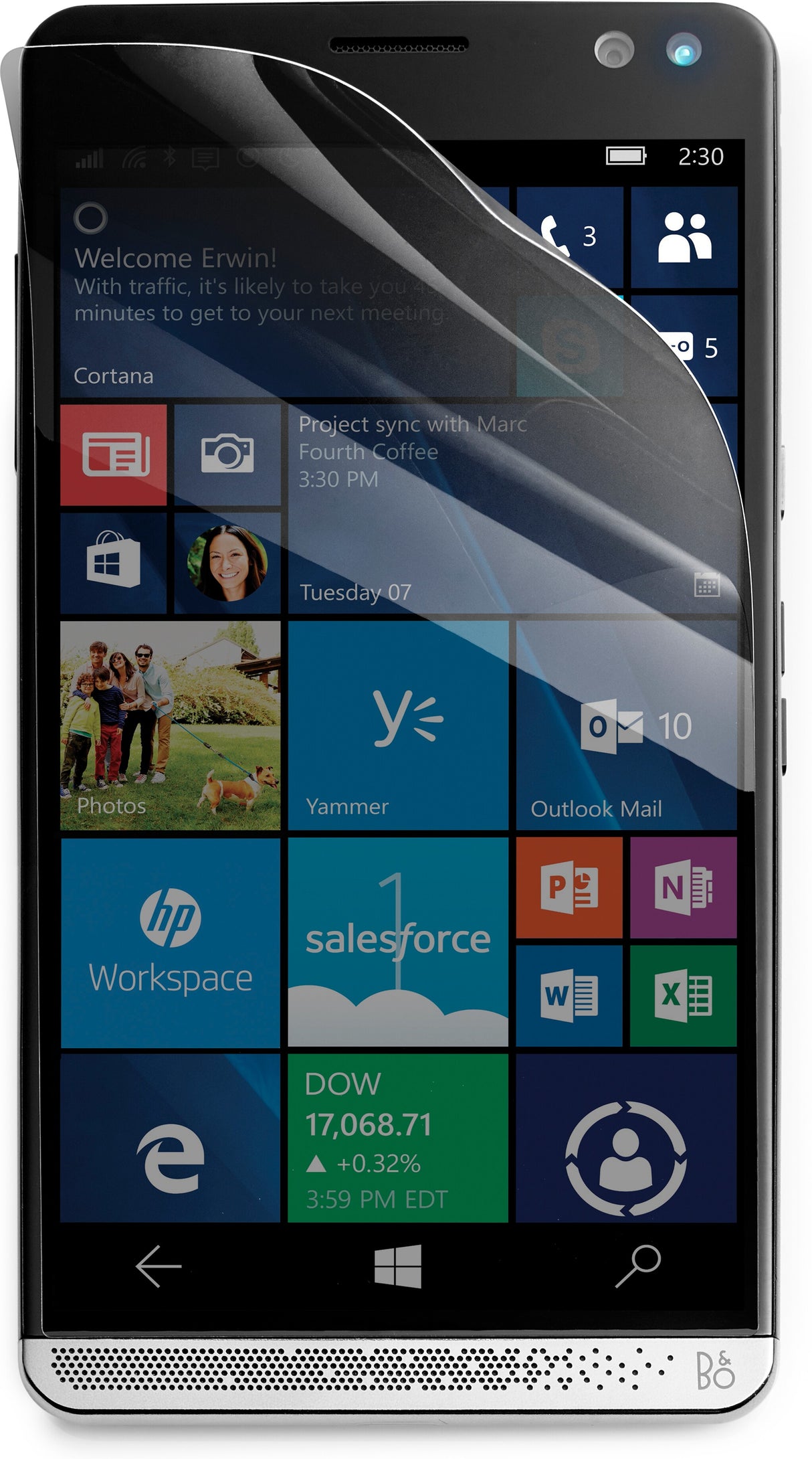 HP Elite x3 Privacy Screen Protector (5.96")