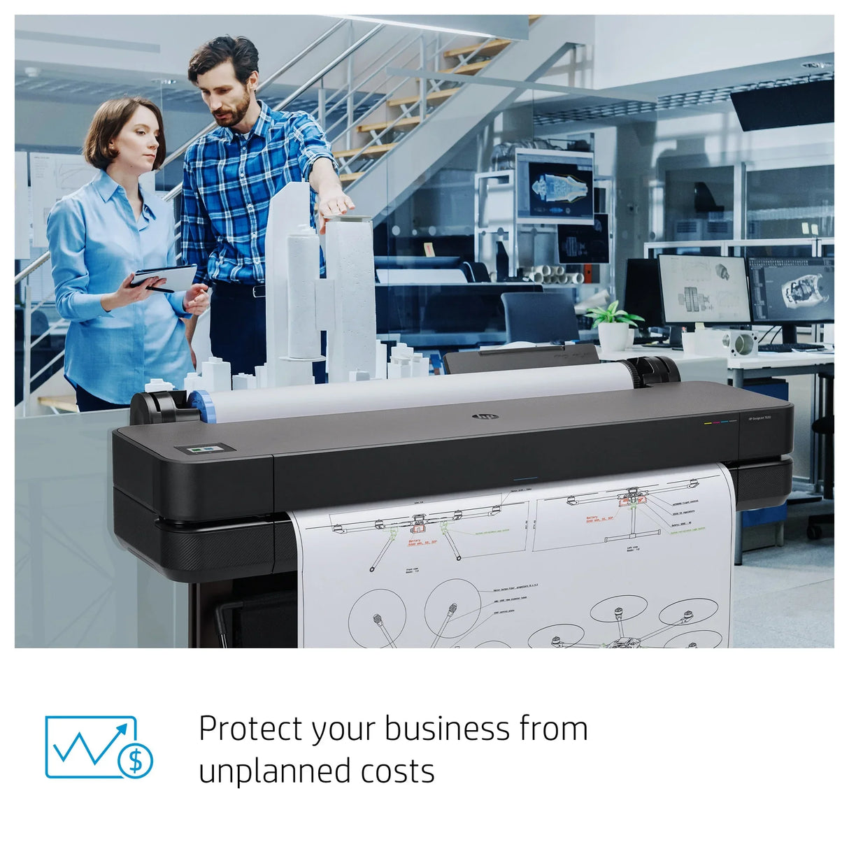 HP DESIGNJET T2600dr – Large Format Printer – 36-inch PostScript