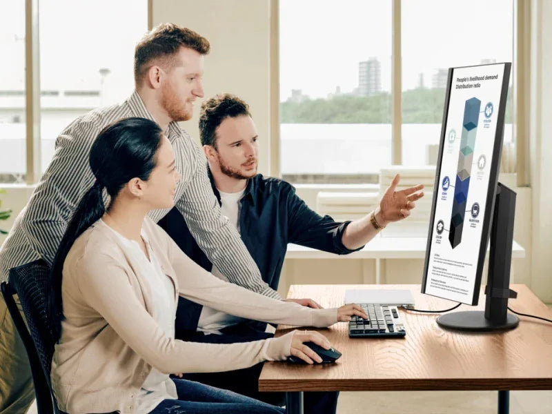 VIEWSONIC VG2409U-2 Monitor – 23.8" / Full HD / IPS / 100Hz – Business Monitor