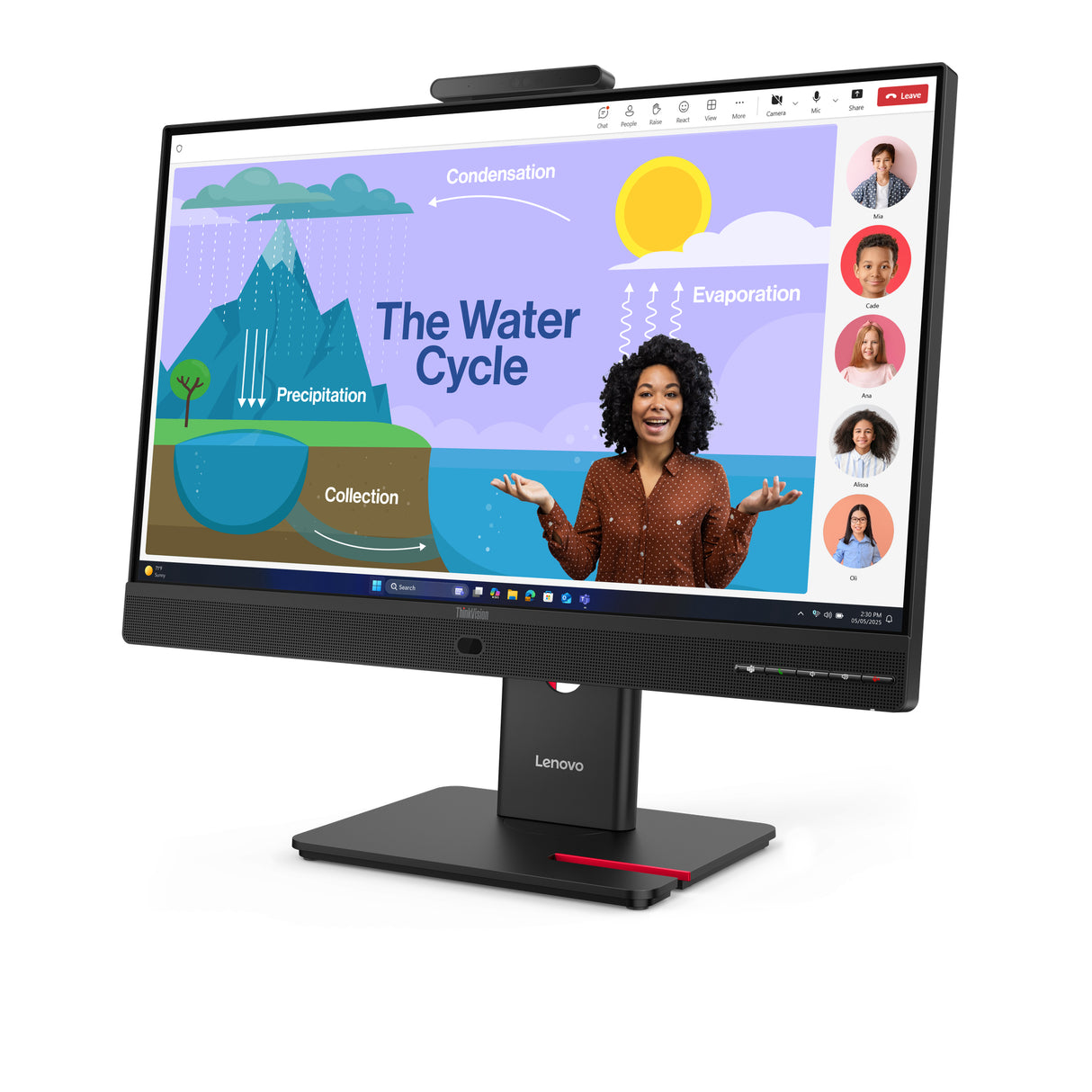 LENOVO ThinkVision Monitor – 23.8" / Full HD / IPS / 120Hz – Business Monitor