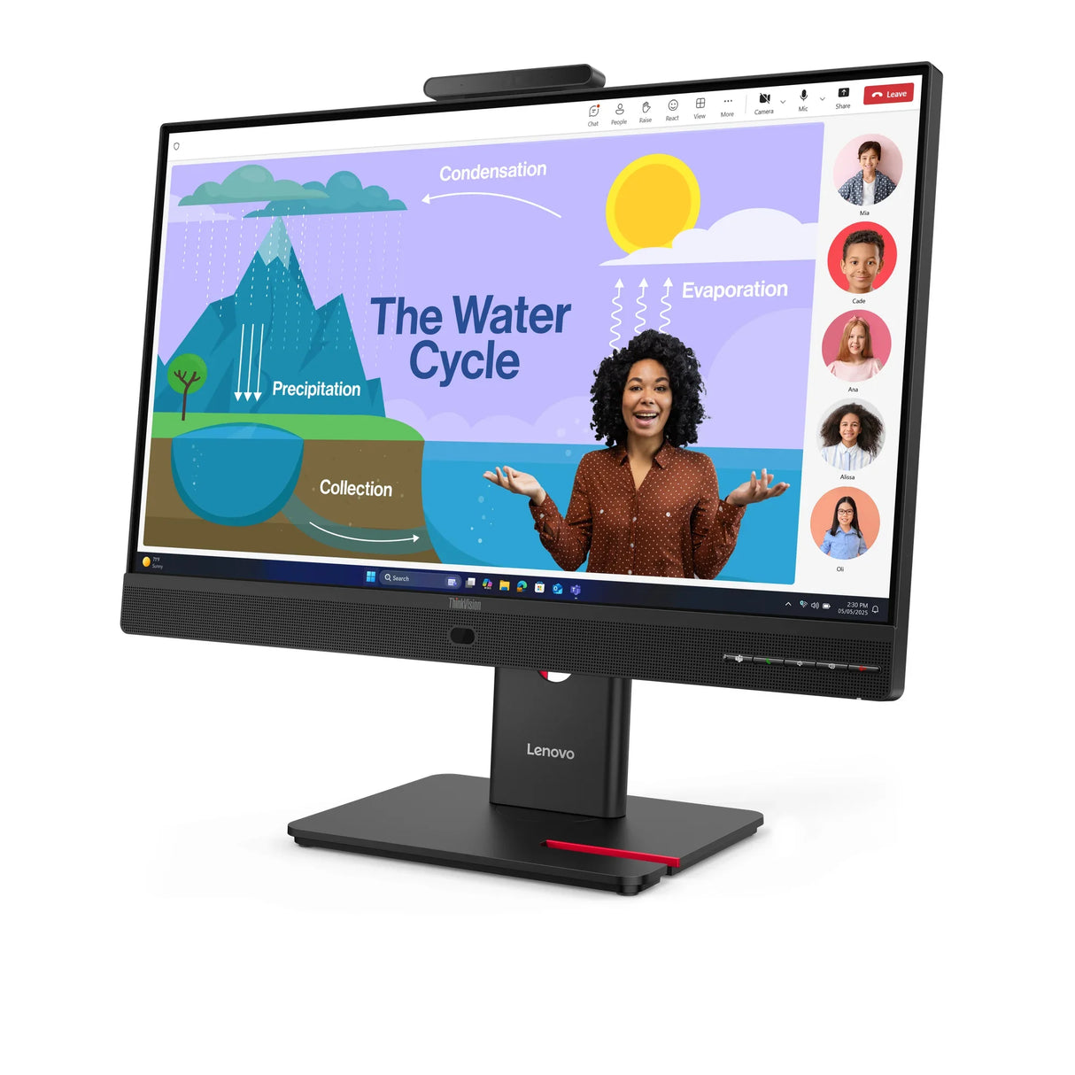 Lenovo ThinkVision Monitor – 23.8" / Full HD / IPS / 120Hz – Business Monitor