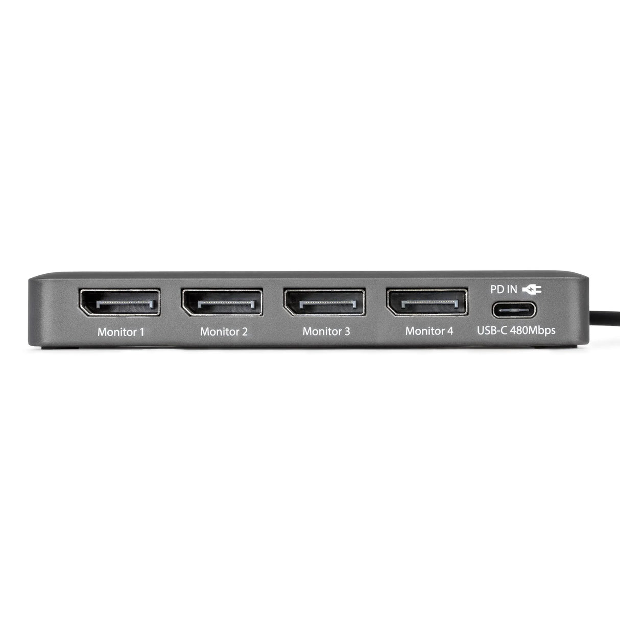 STARTECH QUAD-USB-DP-ADAPT – USB-C / 140W PD / 4x DisplayPort / USB-A – Docking Station