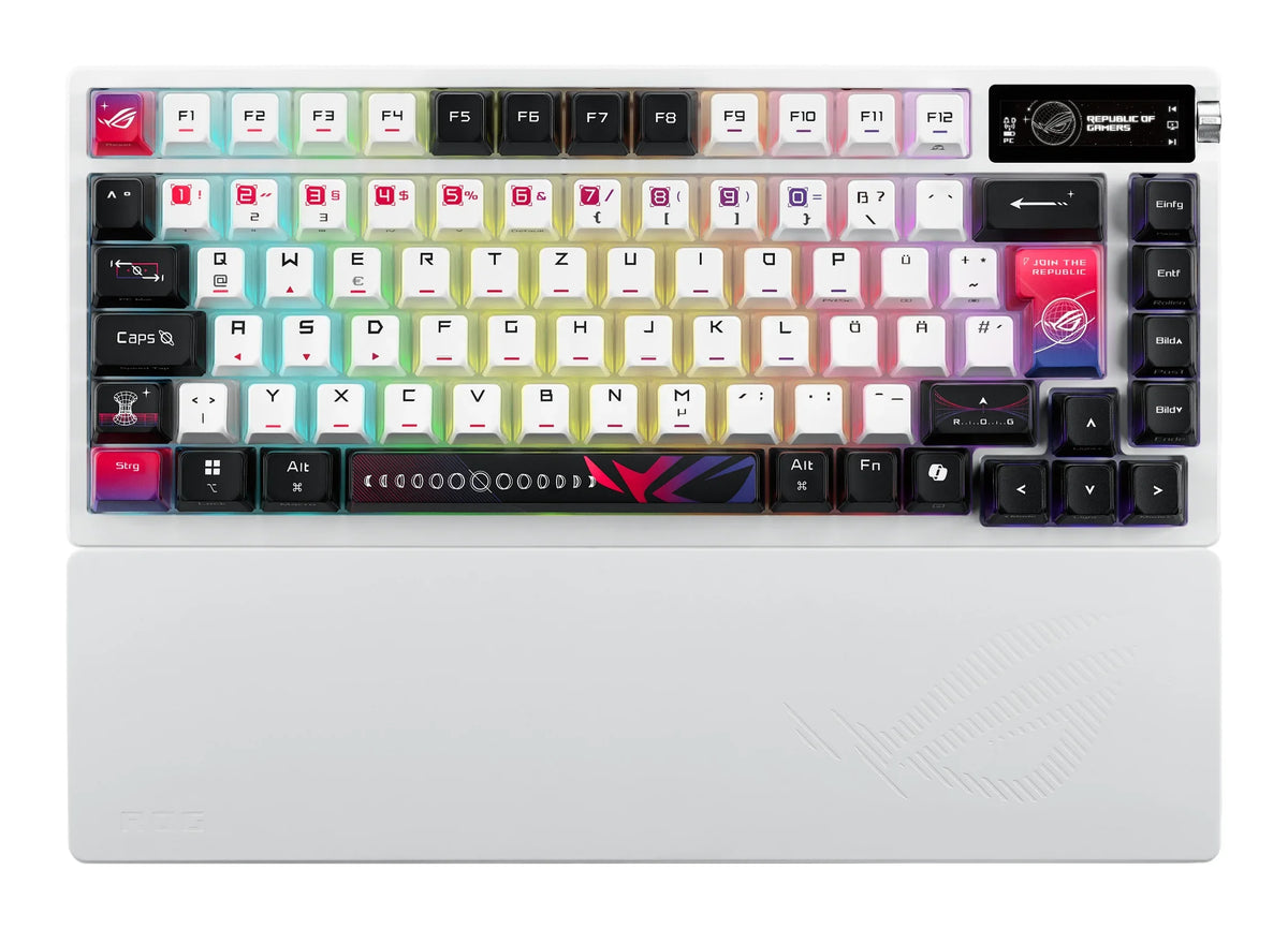 ASUS ROG AZOTH X – Desktop Platform / Wrist Rest / Compact – Keyboard Platform