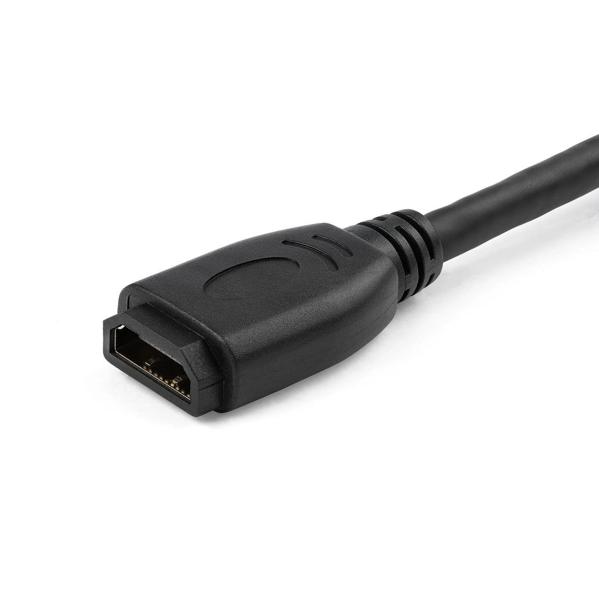 STARTECH 6" (15cm) HDMI Port Saver Cable - 4K 60Hz High Speed HDMI 2.0 Extension Cable with Ethernet - Short HDMI Extension Cable - HDMI Male to Female Extension Adapter Cord (HD2MF6INL) (HD2MF6INL)