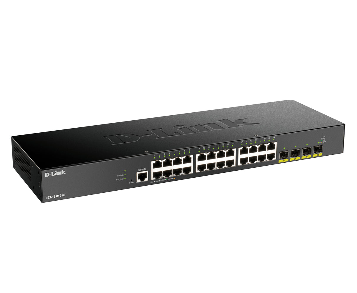 D-LINK DGS-1250-28X Network Switch 2048MB