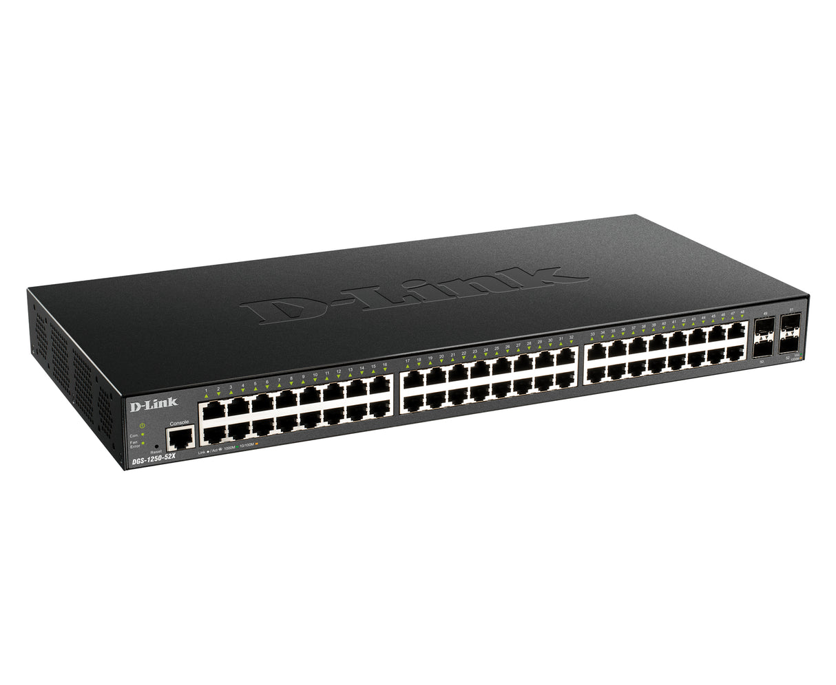 D-LINK DGS-1250-52X Network Switch 2048MB