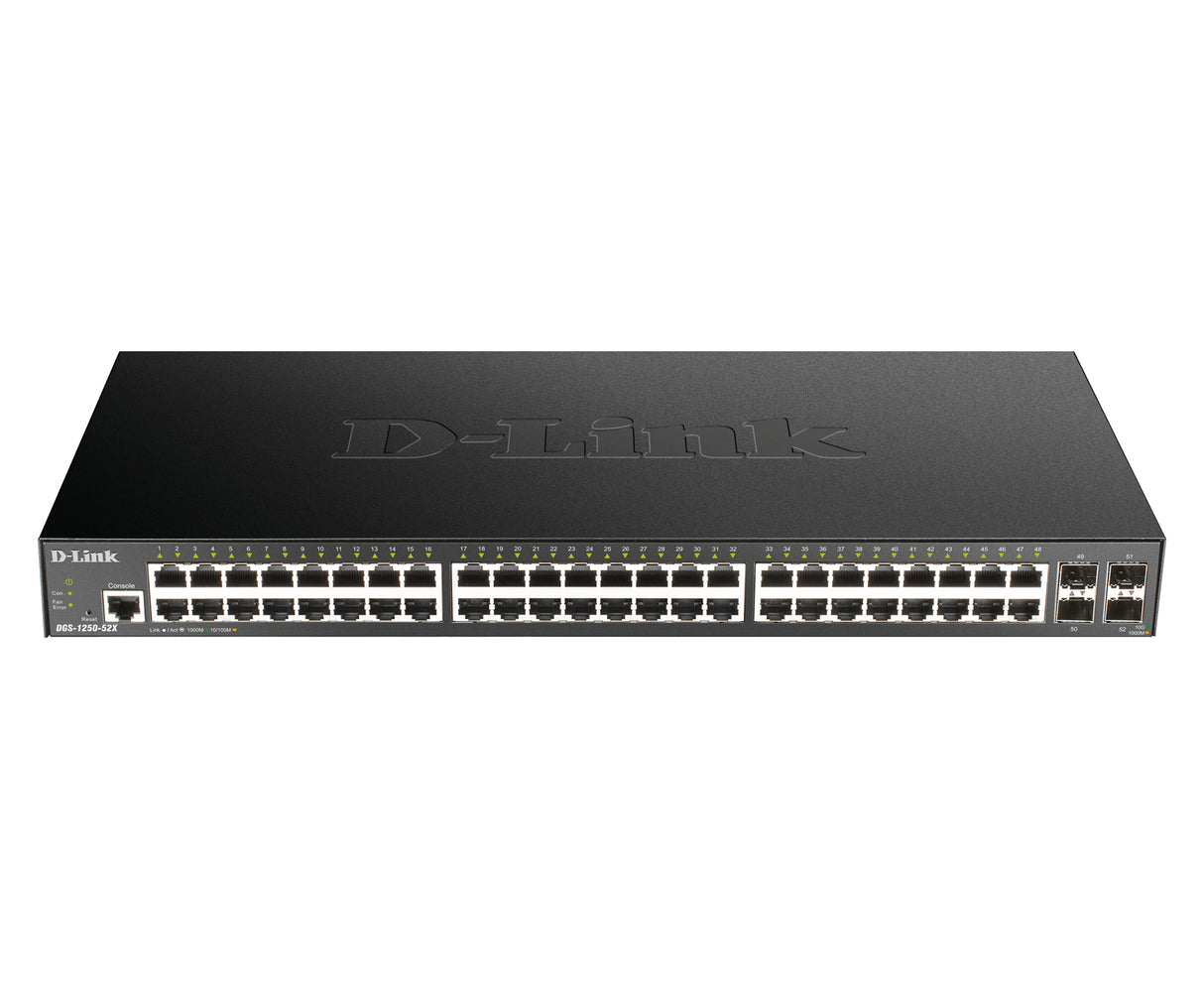 D-LINK DGS-1250-52X Network Switch 2048MB
