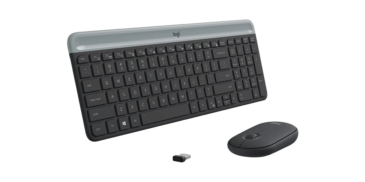 LOGITECH MK470 – Wireless 2.4GHz / 1000 DPI / Silent Click – Office Wireless Mouse
