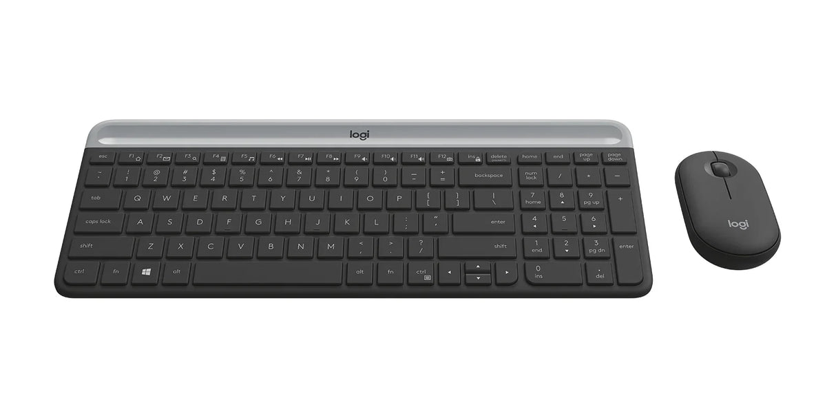 LOGITECH MK470 – Wireless 2.4GHz / 1000 DPI / Silent Click – Office Wireless Mouse