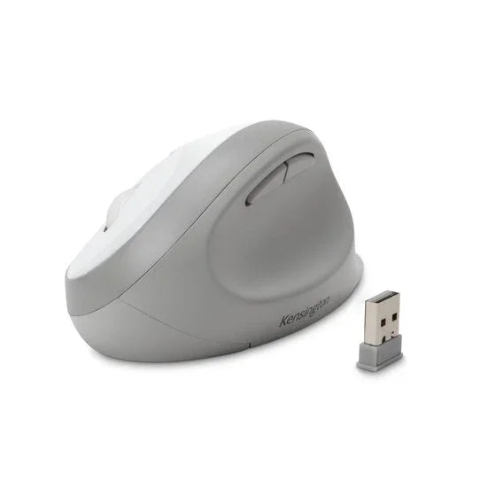 KENSINGTON Pro Fit Ergo – Wireless (Bluetooth + 2.4GHz) / 1600 DPI / Ergonomic – Office Ergonomic Mouse