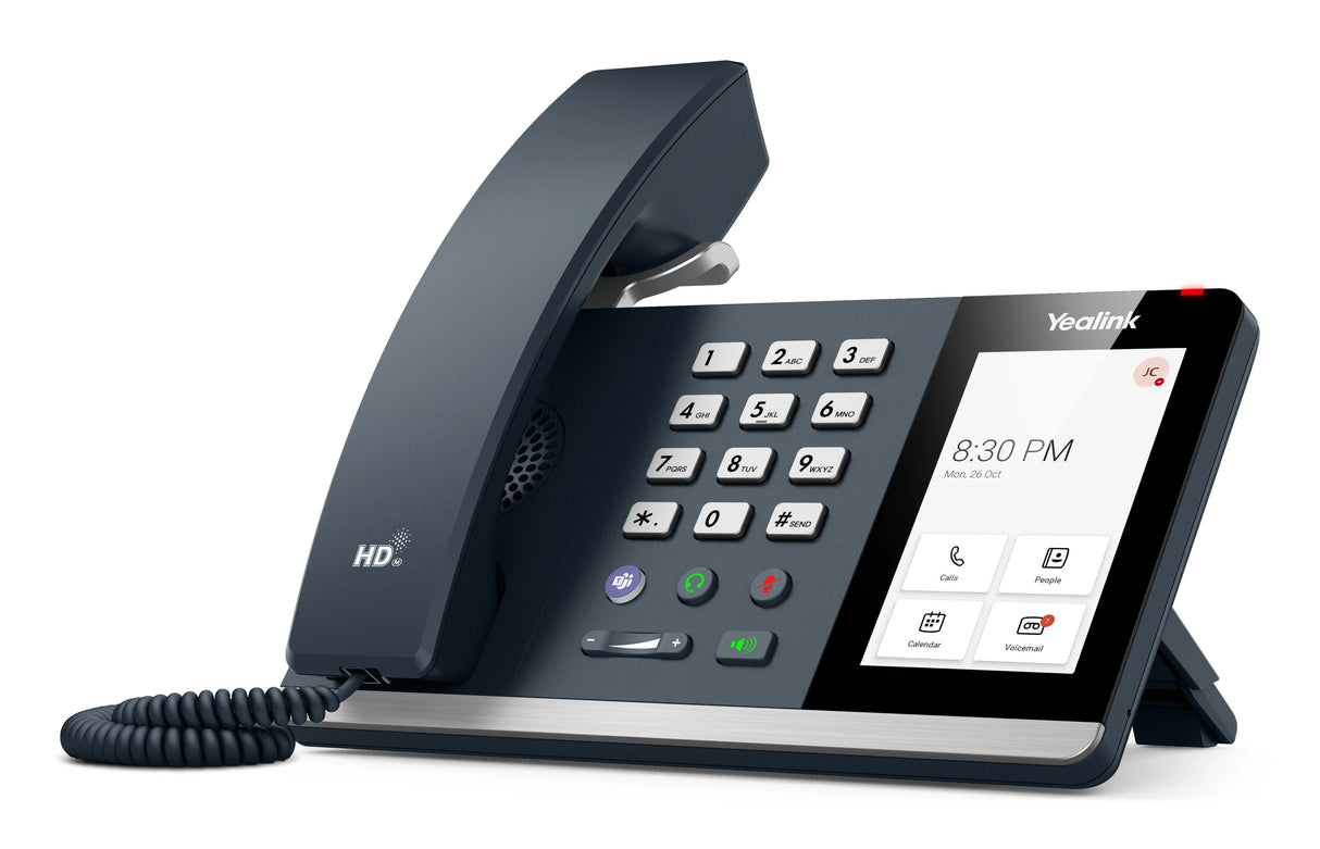 YEALINK MP54 E2 – 4-Line / Touchscreen / PoE, GbE, Wi-Fi, BT – Microsoft Teams IP Phone