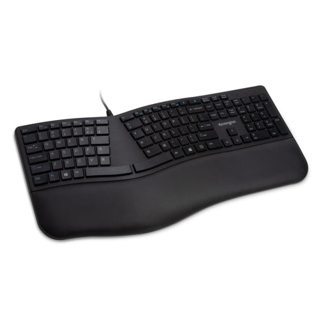 KENSINGTON Pro Fit Ergo Wired Keyboard (K75400US) KENSINGTON