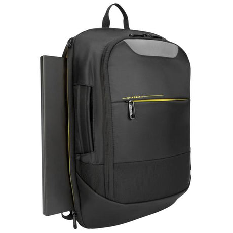 TARGUS CityGear 14-15.6" Convertible Laptop Backpack - Black (TCG661GL) TARGUS