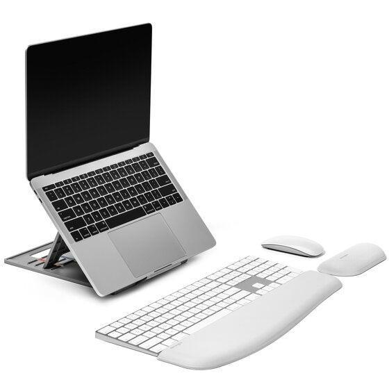 KENSINGTON SmartFit Easy Riser Go Adjustable Ergonomic Laptop Riser and Cooling Stand for up to 14" Laptops (K50421WW)