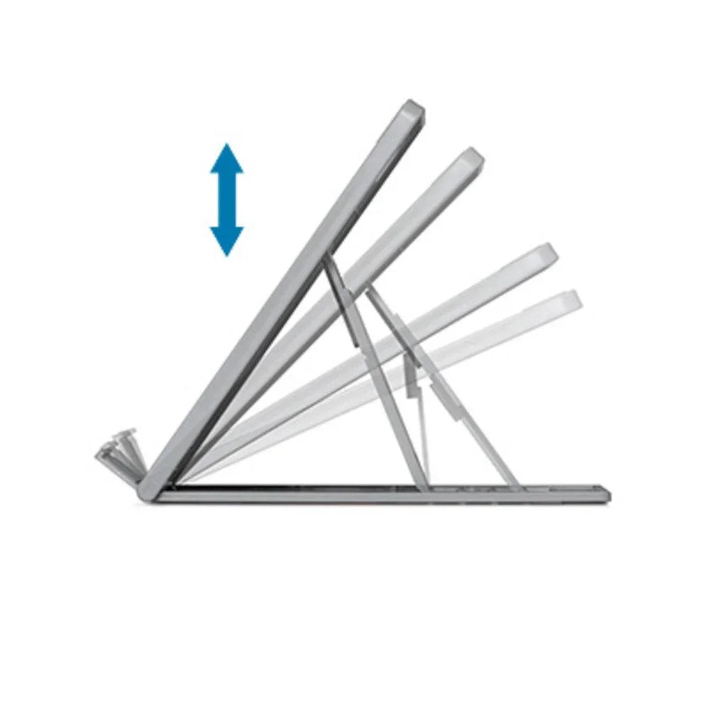KENSINGTON SmartFit Easy Riser Go Adjustable Ergonomic Laptop Riser and Cooling Stand for up to 14" Laptops (K50421WW)