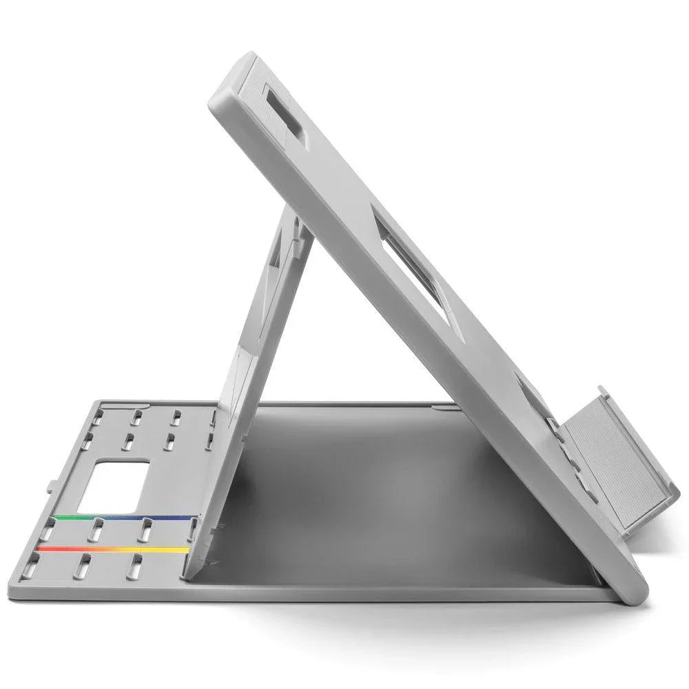 KENSINGTON SmartFit Easy Riser Go Adjustable Ergonomic Laptop Riser and Cooling Stand for up to 17" Laptops (K50420WW)