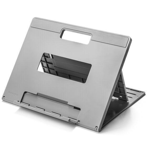KENSINGTON SmartFit Easy Riser Go Adjustable Ergonomic Laptop Riser and Cooling Stand for up to 17" Laptops (K50420WW)