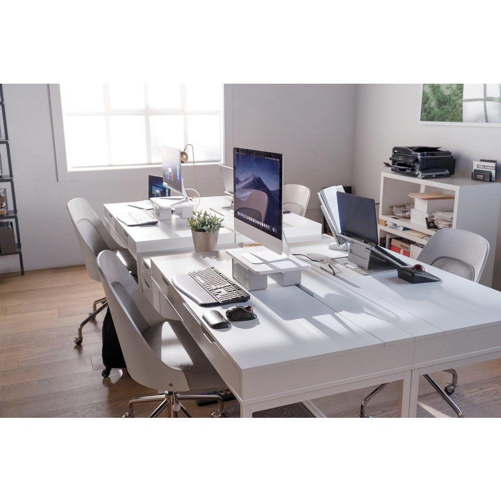 KENSINGTON SmartFit Easy Riser Go Adjustable Ergonomic Laptop Riser and Cooling Stand for up to 17" Laptops (K50420WW)