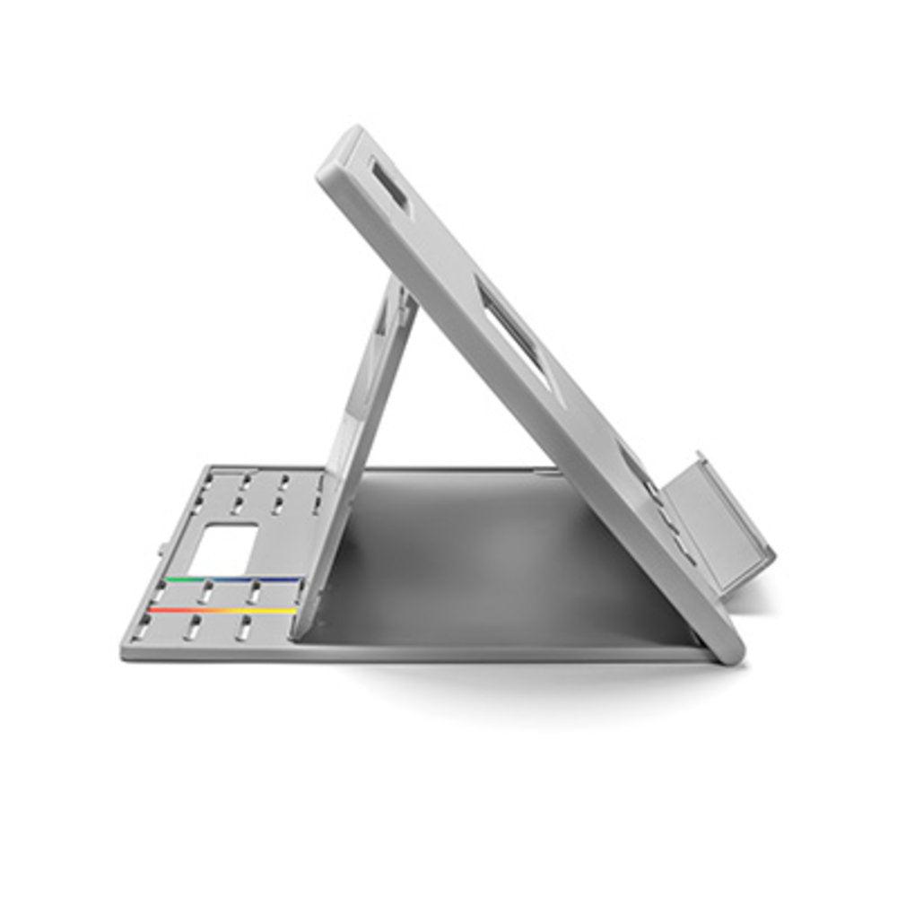 KENSINGTON SmartFit Easy Riser Go Adjustable Ergonomic Laptop Riser and Cooling Stand for up to 17" Laptops (K50420WW)