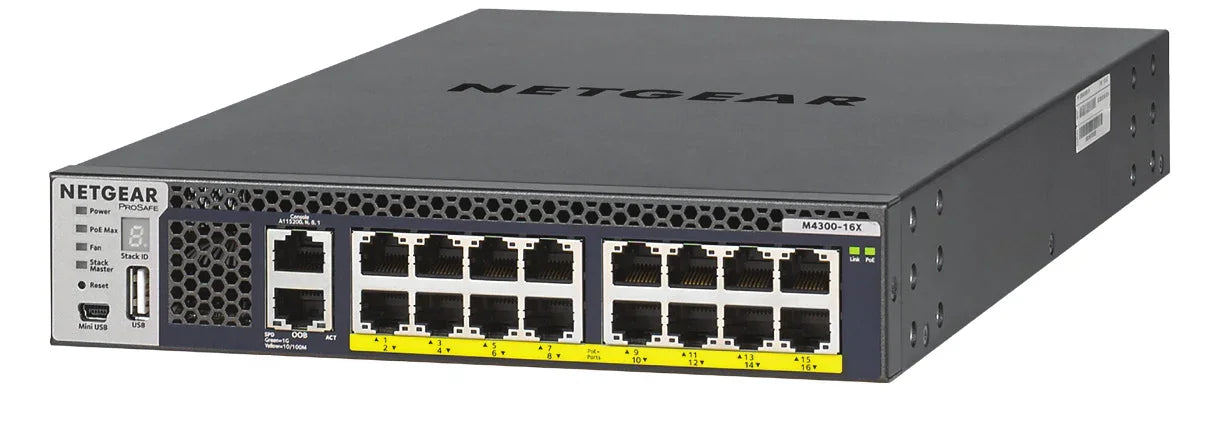 NETGEAR ProSAFE M4300-16X Network Switch 1024MB