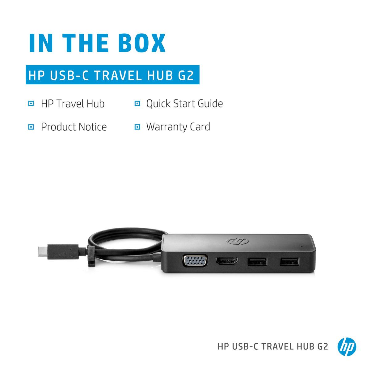 HP USB-C Travel Hub G2 (7PJ38AA)