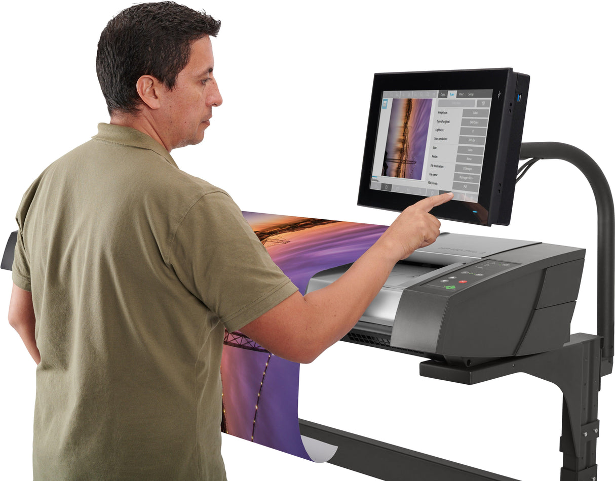HP HD Pro 2 42-in Scanner | 48 bit | 1067 x 75760 mm | 15.6" | USB 3.0 (5EK00A)