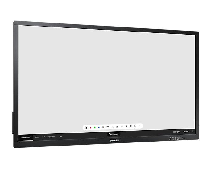 SAMSUNG 75" UHD 4K Interactive QB75N-W | 120Hz Direct LED | 3840 x 2160 | 300 cd|m2 | 8 ms | 3x HDMI | 3x USB | DVI | RJ45 | WiFi | 220 W (LH75QBNWLGC/XY)