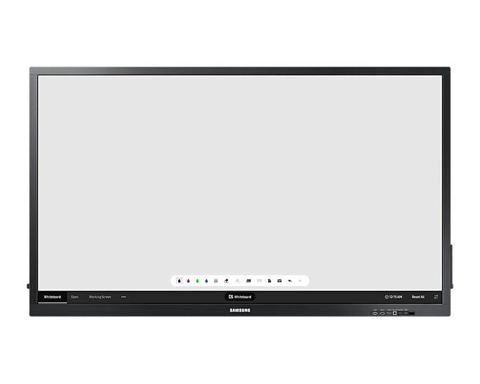 SAMSUNG 75" UHD 4K Interactive QB75N-W | 120Hz Direct LED | 3840 x 2160 | 300 cd|m2 | 8 ms | 3x HDMI | 3x USB | DVI | RJ45 | WiFi | 220 W (LH75QBNWLGC/XY)