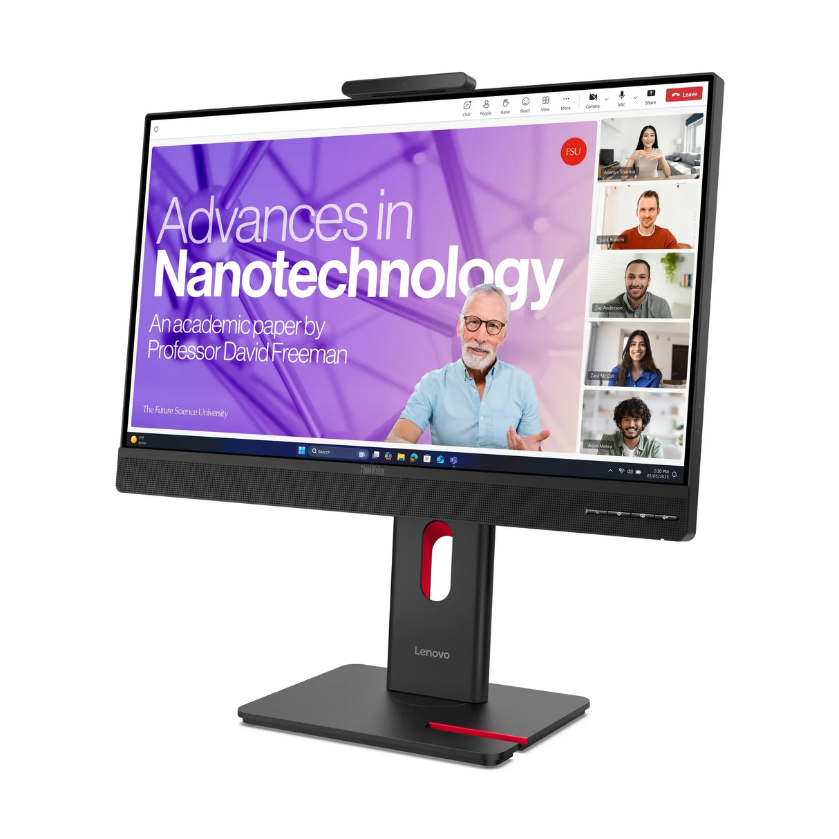 Lenovo ThinkVision T27QD-4V Monitor – 27" / QHD / IPS / 120Hz – Business Monitor