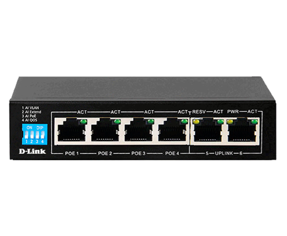 D-LINK DES-F1006P-E Network Switch