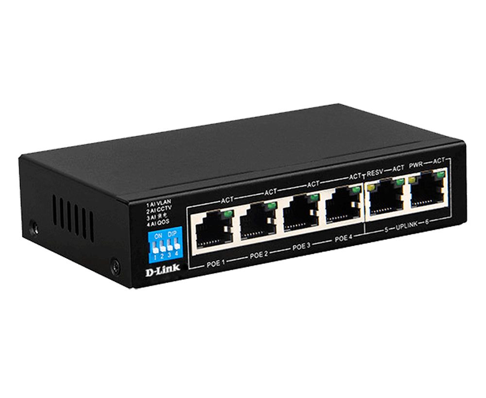 D-LINK DES-F1006P-E Network Switch