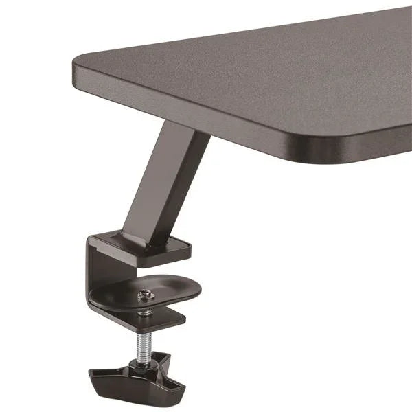 STARTECH Monitor Riser Stand - Clamp-on Monitor Shelf for Desk - Extra Wide 25.6" (65 cm) For up to 34" Monitors - Black (MNRISERCLMP) (MNRISERCLMP)